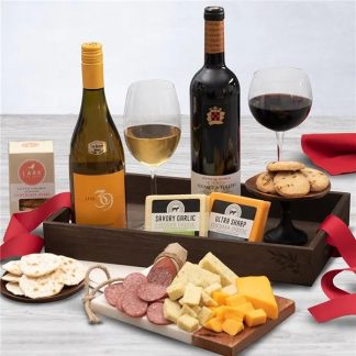 Wine Party Picnic Gift Crate For Him