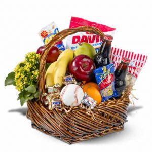 Cool Gifts For Men - Baseball Gift Basket