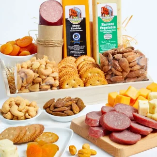 cheese-sausage-crackers-&-nuts-tray