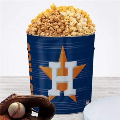 Houston Astros MLB Popcorn Tin For Him