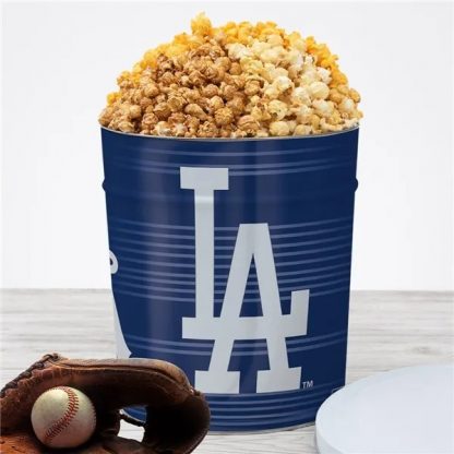 LA Dodgers MLB Popcorn Tin For Him