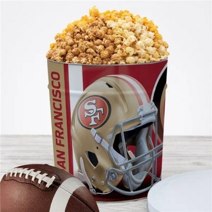 San Francisco 49ers Popcorn Tin For Him