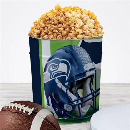 Seattle Seahawks Popcorn Tin For Him